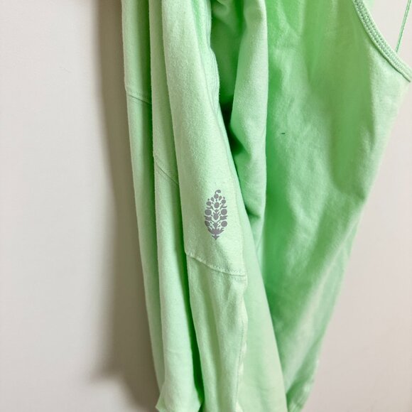 FREE PEOPLE Movement Hot Shot Onesie in Bright Jade Size Small - Picture 9 of 11